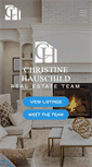 Mobile Screenshot of christinehauschild.com